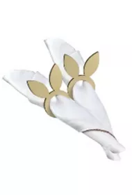 Arpex Ozdoba wielkanocna obr�czki na serwetki WN9298 4 szt.