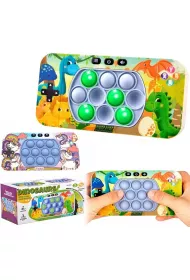 Gra pop it quick push dinozaury Trifox