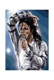Norimpex Malowanie po numerach 40x50cm Michael Jackson, wystp 1008974