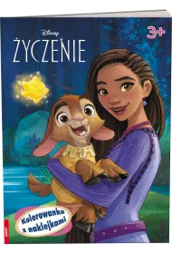 Disney �yczenie. Kolorowanka z naklejkami