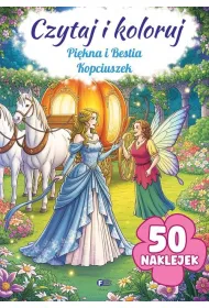 Pi�kna i Bestia / Kopciuszek. Czytaj i koloruj