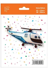 Godan Balon foliowy Helikopter Policyjny 61 cm