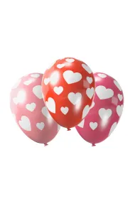 Arpex Balon dekoracyjny Serca 5 szt.