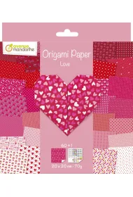 Papier Origami Mi�o�� 20x20cm 70g Avenue Mandarine