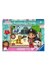 Puzzle dla dzieci 24 Koci Domek Gabi 2 Giant Ravensburger