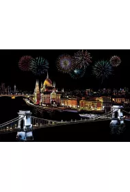 Magiczna Zdrapka - Budapeszt 40,5x28,5cm Twoje Hobby