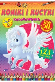 Kolorowanka. Koniki i kucyki *