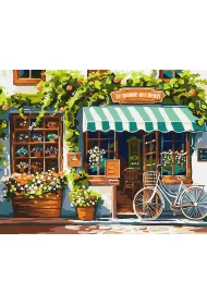Ideyka Malowanie po numerach - �wiat kwiat�w 40x50cm