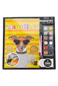 Mozaika diamentowa Level Up - Pies Candies Russell