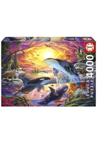 Puzzle 4000 el. Uwolni� ork� Educa