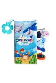 Ksi��eczka sensoryczna 116X220  Zwierzaki wodne SKRZAT 980782
