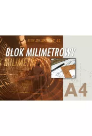 Blok milimetrowy A4 20 kartek