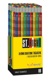 St. Majewski O��wki tr�jk�tne z tabliczk� mno�enia HB 72 szt.