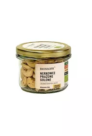 Biossom Orzechy nerkowca praone i solone 120 g Bio