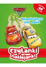 Czytanki naklejanki. Najwa�niejsza jest pasja. Disney Pixar Auta 3