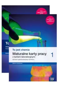 Pakiet To jest chemia 1. Podr�cznik i Maturalne karty pracy ucznia z kartami laboratoryjnymi dla liceum og�lnokszta�c�cego i technikum. Zakres rozszerzony. Szko�a ponadpodstawowa