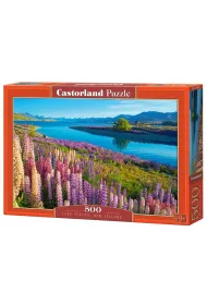 Puzzle 500 el. Lake Tekapo, New Zealand Castorland