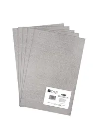 Dalprint Filc poliestrowy A4 szary 5 szt.