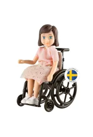 Lalka na w�zku inwalidzkim Micki