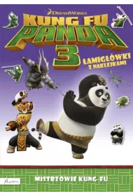 Dream Works. Kung Fu Panda 3. Mistrzowie kung-fu. �amig��wki z naklejkami