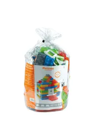 Klocki konstrukcyjne dla najm�odszych Klocki Ceg�a Junior 90 element�w okna + drzwi
