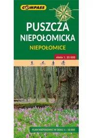 Mapa turystyczna Puszcza Niepo�omicka 1: 35 000