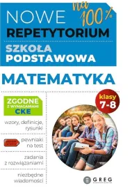 Nowe Repetytorium - szko�a podstawowa. Matematyka, kl. 7-8 - 2026