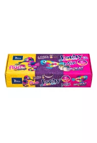 Tetis Farby plakatowe fluo/brokat/kolory specjalne 10 x 20 ml