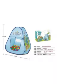 Namiot samorozkadajcy 77cm + 50 piek Dinozaury