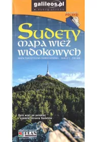 Sudety - mapa wie� widokowych- 1 : 200 000 - 2023