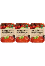 Purena Zupa Krem pomidorowy ze wie bazyli zagszczona Zestaw 3 x 350 g