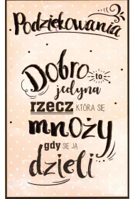 AbCard Kartka okoliczno�ciowa Dzi�kuj� U59