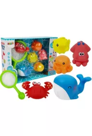 Zestaw do k�pieli zwierz�tka wodne LeanToys