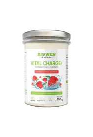 Biowen Elektrolity o smaku malinowym w proszku vital charge+ Suplement diety 250 g