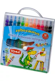 Toma Kredki �wiecowe wykr�cane Twist-it 12 szt.