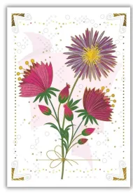 DaVinci Karnet 12x18cm + koperta Hibiskus
