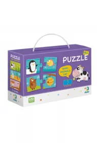 Puzzle Duo Co jedz� zwierz�ta Dodo
