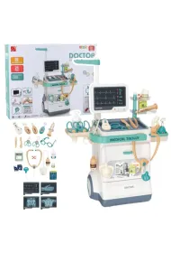 Zestaw doktora akcesoria medyczne RTG EKG 26el LeanToys