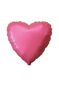 Balon foliowy Serce pastelowy czerwony 45cm