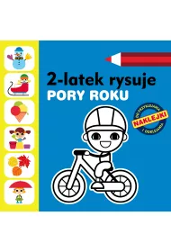 2-latek rysuje. Pory roku