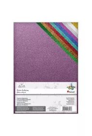 Titanum Karton brokatowany A4 10 kolor�w, 250g