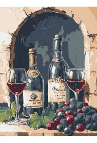 Ideyka Malowanie po numerach - Harmonia wina 30x40cm
