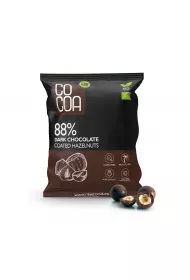 Cocoa Orzechy laskowe w czekoladzie ciemnej 88 % 70 g Bio