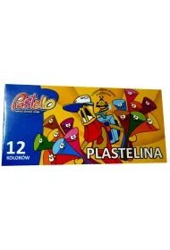 Pastello Plastelina 12 kolor�w