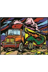 Kolorowanka Welwetowa 47x35cm Ci�ar�wka