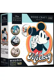 Puzzle drewniane 160 el. Myszka Mickey Trefl