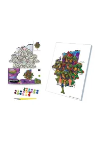 Qbee Malowanie po numerach 30x40cm ��wie Ninja