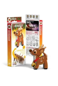 Puzzle Renifer Eugy. Eko Uk�adanka 3D Qelements