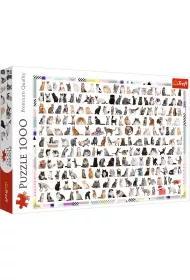Puzzle 1000 el. 208 kot�w Trefl
