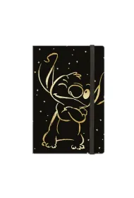 Notes A5 80k. w lini� z gumk� Disney Gold Stitch wz�r 3